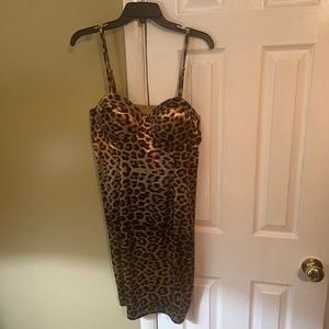 See ok leopard dress
